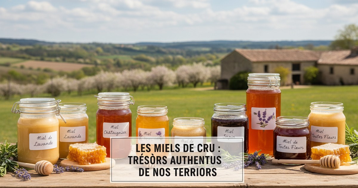 Les miels de cru : trésors authentiques de nos terroirs