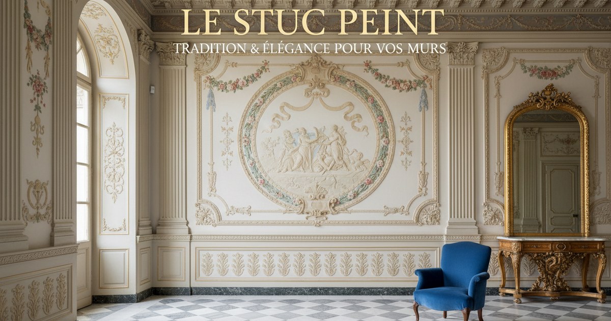 Le stuc peint : tradition et élégance pour vos murs
